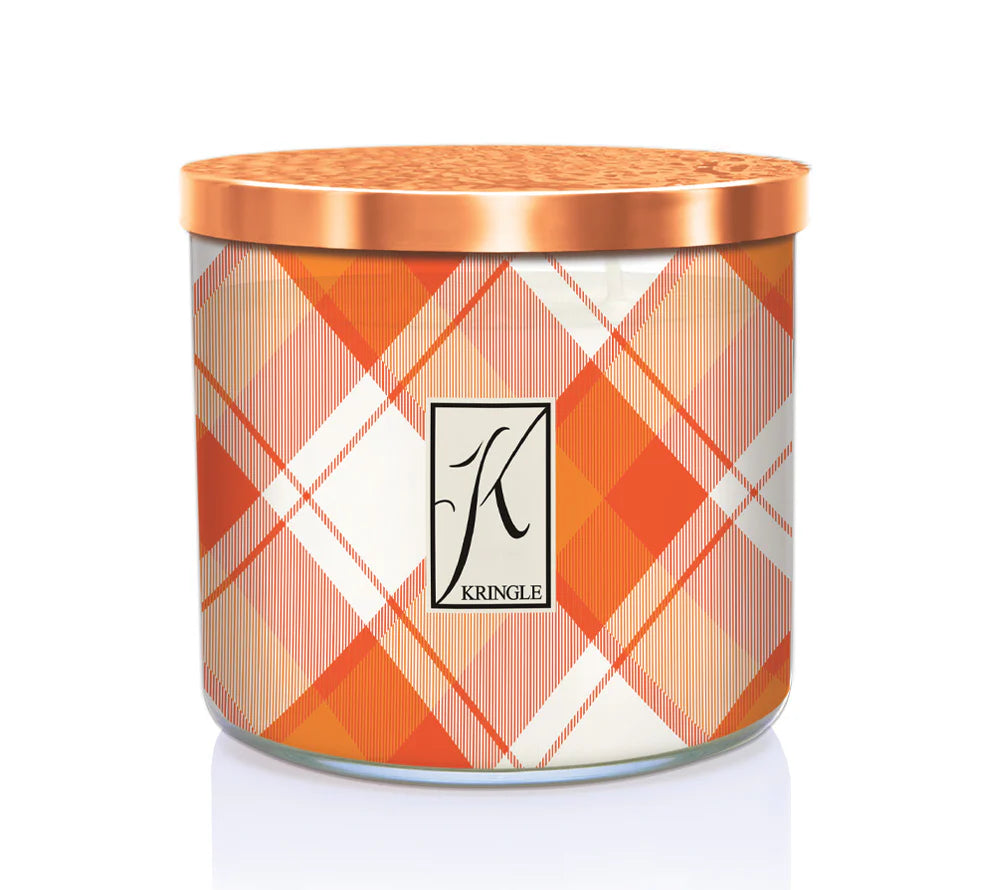 Pumpkin Waffles 3-wick | Soy Candle - Kringle Candle Israel