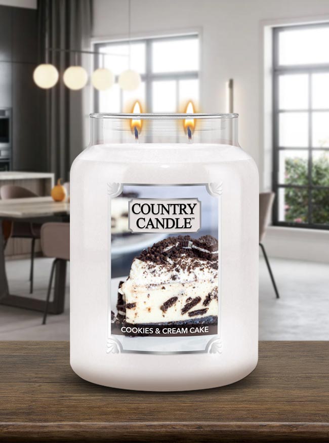 Cookies & Cream Cake | Soy Candle - Kringle Candle Israel