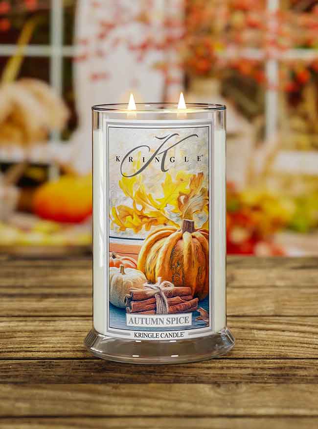 Autumn Spice Large Jar | Soy Candle - Kringle Candle Israel