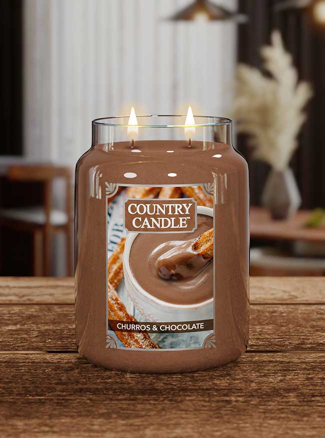 Churros & Chocolate | Soy Candle - Kringle Candle Israel
