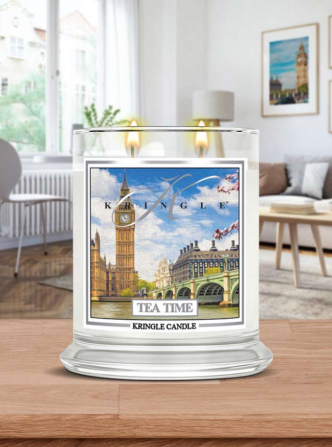 Tea Time | Soy Candle - Kringle Candle Israel