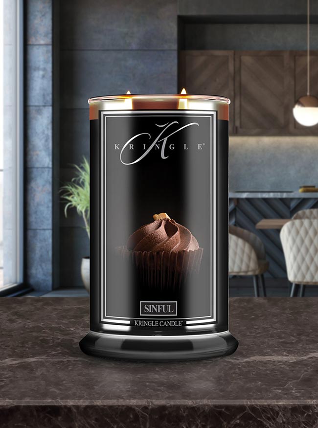 Sinful NEW! | Soy Candle - Kringle Candle Israel