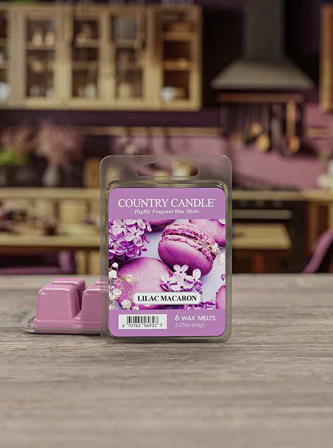 Lilac Macaron | Wax Melt - Kringle Candle Israel
