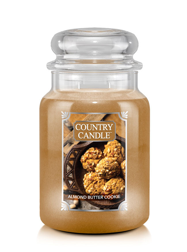 Almond Butter Cookie Large Jar | Soy Candle - Kringle Candle Israel