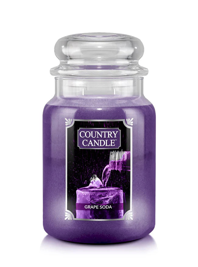 Grape Soda Large Jar | Soy Candle - Kringle Candle Israel