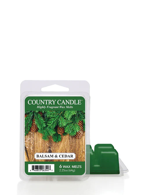 Balsam & Cedar | Wax Melt - Kringle Candle Israel