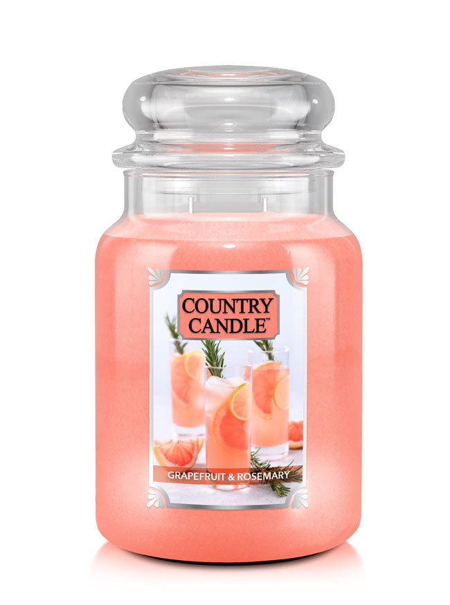 Grapefruit & Rosemary | Soy Candle - Kringle Candle Israel
