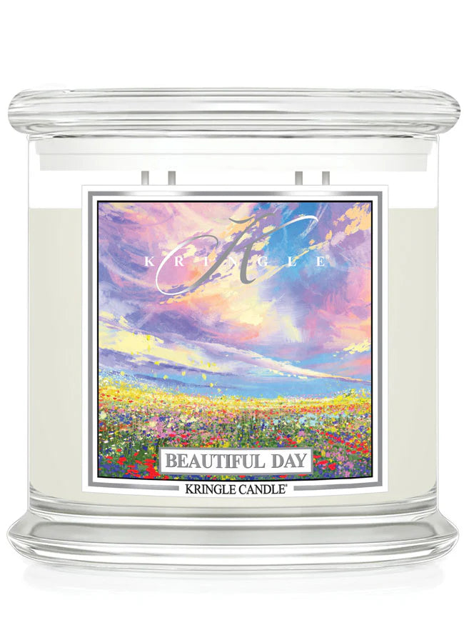 Beautiful Day XL Jar 4-Wick NEW! | Soy Candle - Kringle Candle Israel