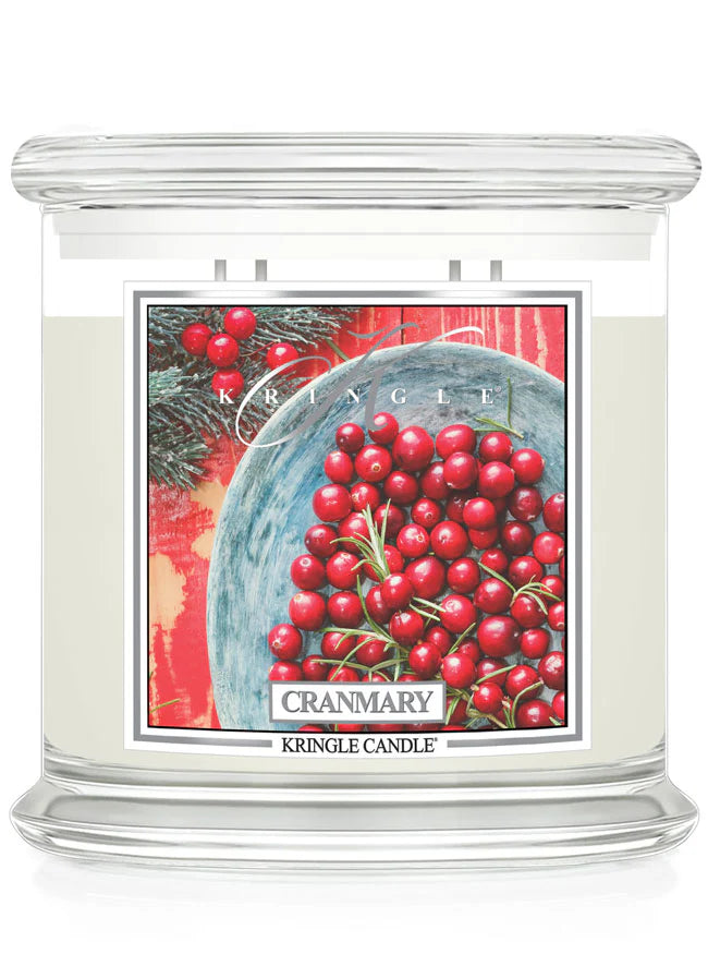 Cranmary XL Jar 4-wick NEW! | Soy Candle - Kringle Candle Israel