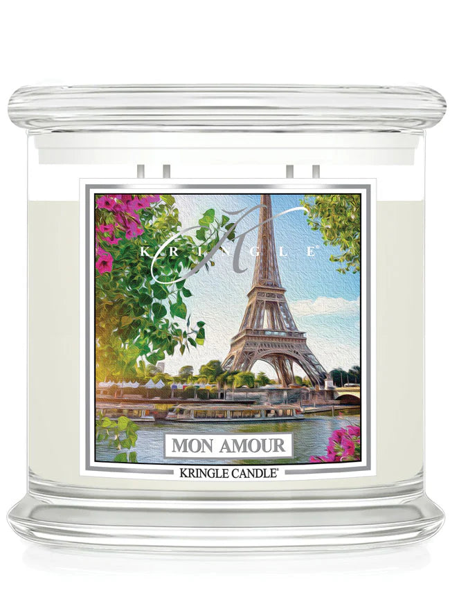 Mon Amour XL Jar 4-Wick NEW! | Soy Candle - Kringle Candle Israel