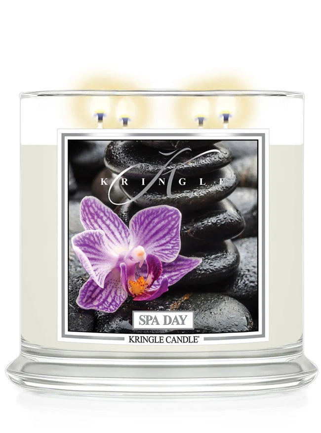 Spa Day XL Jar 4-wick NEW! | Soy Candle - Kringle Candle Israel