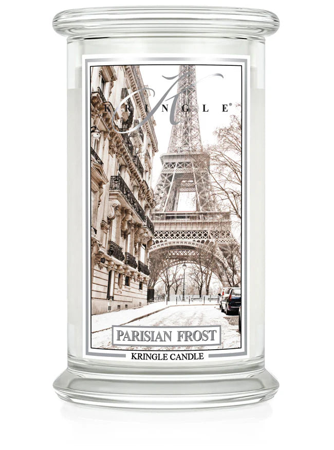 Parisian Frost Large Jar NEW! | Soy Candle - Kringle Candle Israel