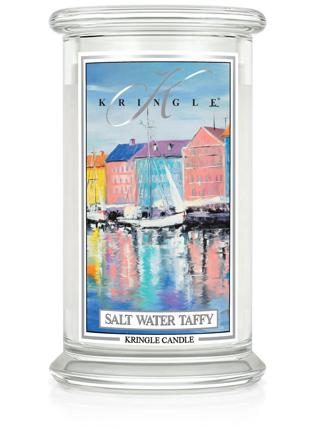 Salt Water Taffy | Soy Candle - Kringle Candle Israel