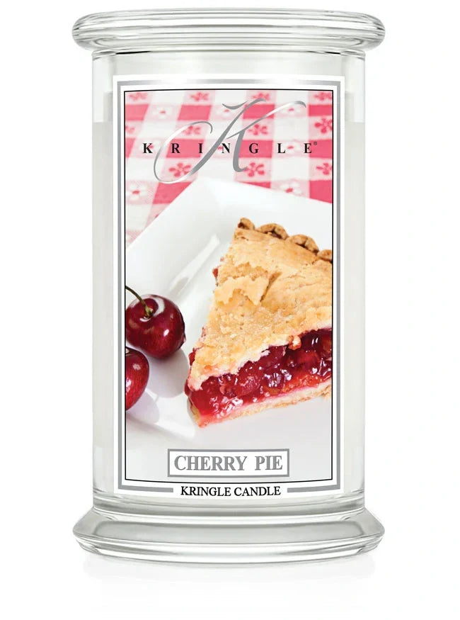 Cherry Pie Large Jar NEW! | Soy Candle - Kringle Candle Israel