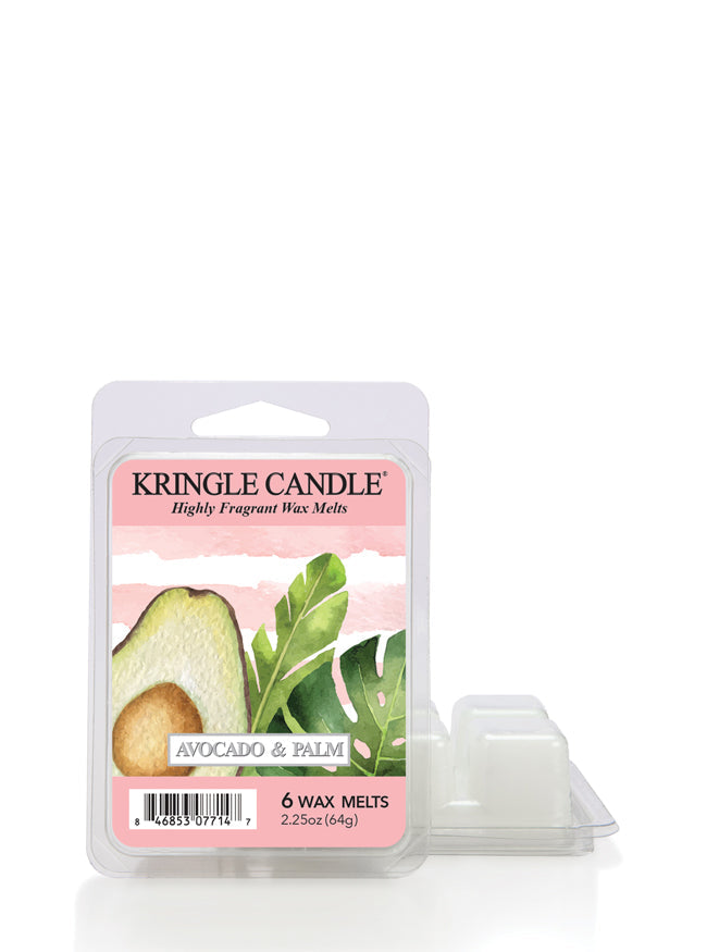 Avocado & Palm | Wax Melt - Kringle Candle Israel