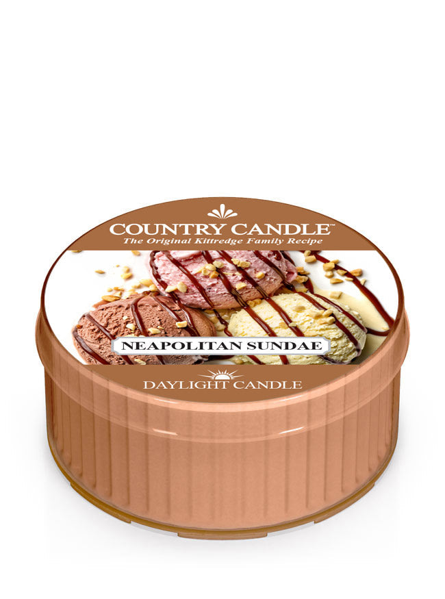 Neapolitan Sundae NEW! | DayLight - Kringle Candle Israel