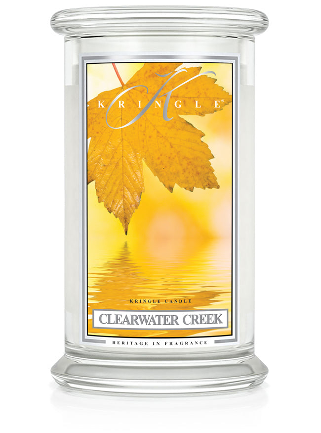 Clearwater Creek I Soy Candle - Kringle Candle Israel