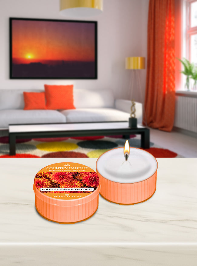 Golden Mums & Honeycrisp | DayLight - Kringle Candle Israel