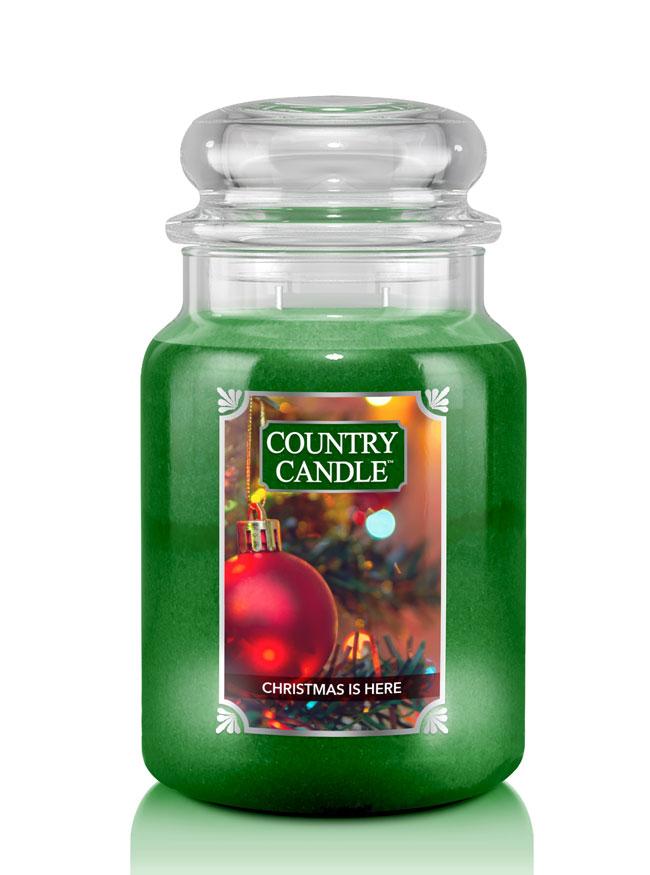 Christmas is Here | Soy Candle - Kringle Candle Israel