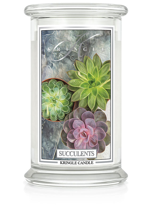 Succulents| Soy Candle - Kringle Candle Israel