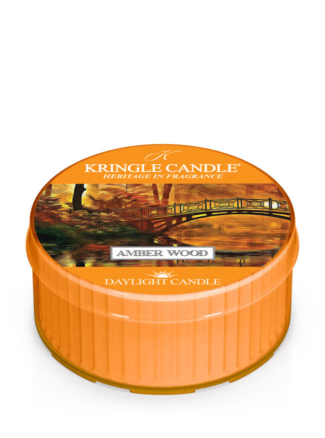 Amber Wood | DayLight - Kringle Candle Israel
