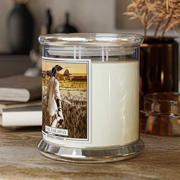 Far, Far Away XL Jar 4-wick NEW! | Soy Candle - Kringle Candle Israel