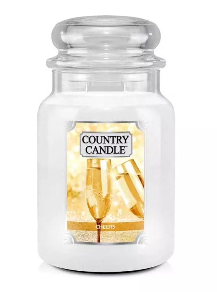 Cheers Large Jar | Soy Candle - Kringle Candle Israel