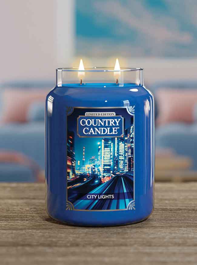 City Lights | Limited Edition  Soy Candle - Kringle Candle Israel