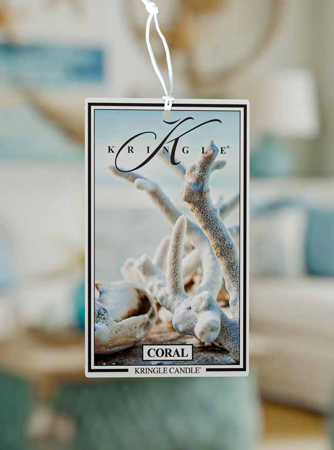 Coral NEW! | Air Freshener - Kringle Candle Israel