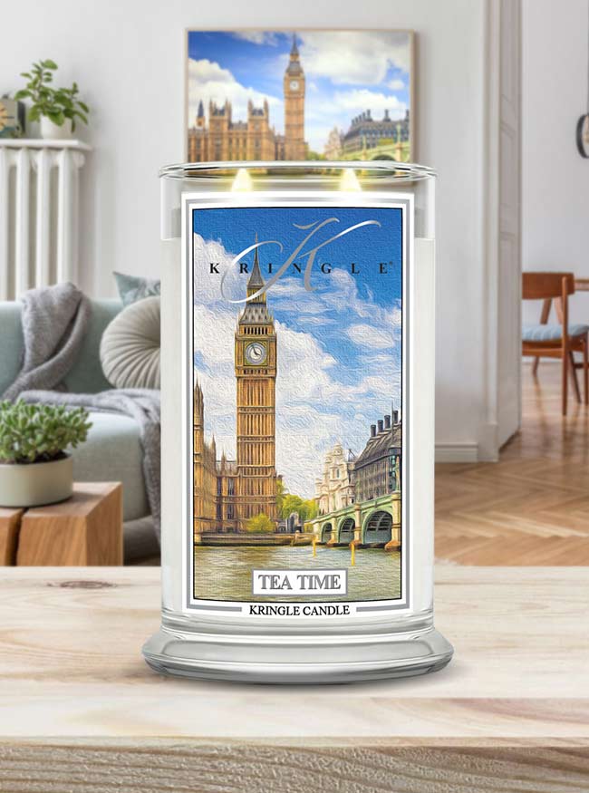 Tea Time | Soy Candle - Kringle Candle Israel