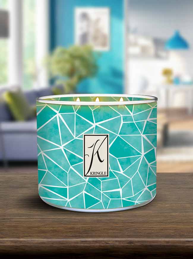 Aqua | Soy Candle - Kringle Candle Israel