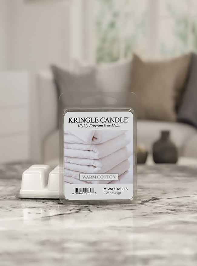 Warm Cotton | Wax Melt - Kringle Candle Israel