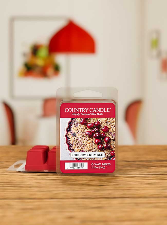 Cherry Crumble | Wax Melt - Kringle Candle Israel