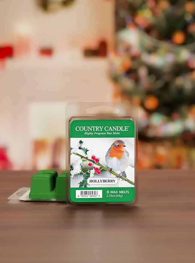Hollyberry | Wax Melt - Kringle Candle Israel