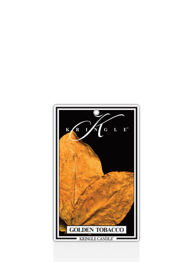 Golden Tobacco NEW! | Air Freshener - Kringle Candle Israel