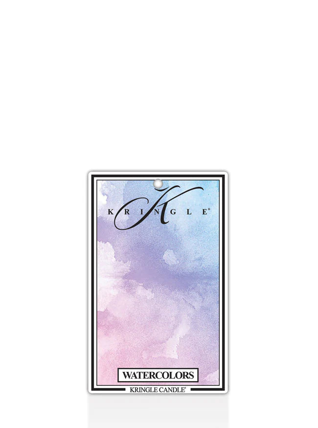 Watercolors NEW! | Air Freshener - Kringle Candle Israel