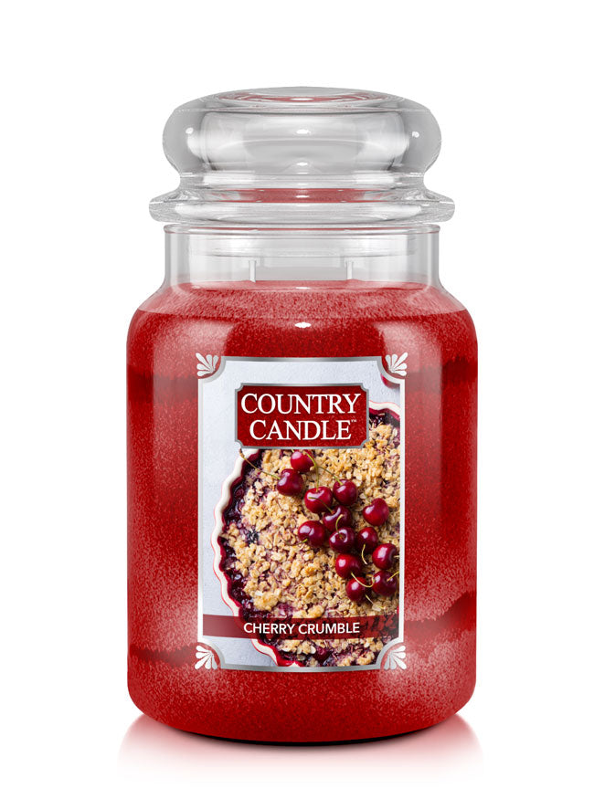 Cherry Crumble | Soy Candle - Kringle Candle Israel