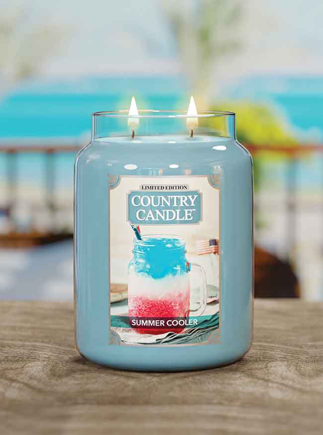 Summer Cooler | Limited Edition  Soy Candle - Kringle Candle Israel
