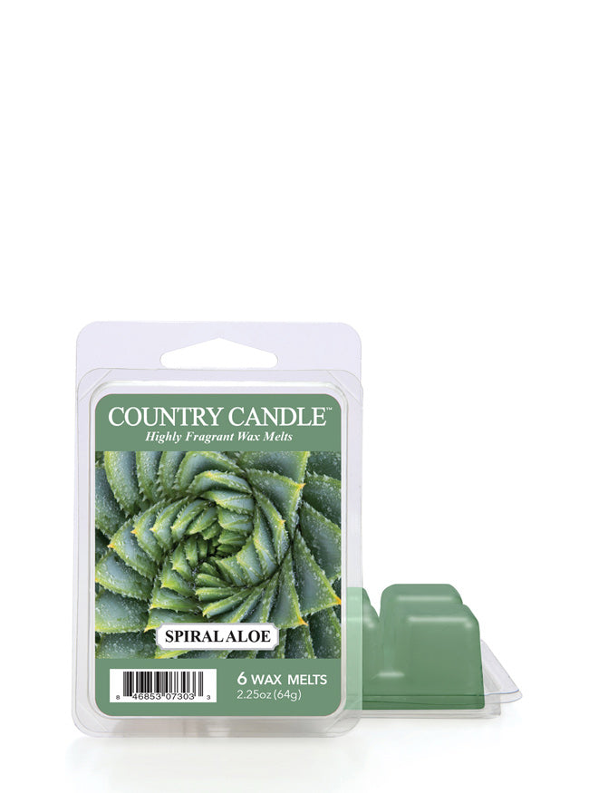Spiral Aloe | Wax Melt - Kringle Candle Israel