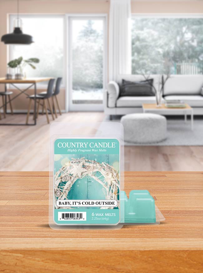 Baby It's Cold Outside | Wax Melt - Kringle Candle Israel