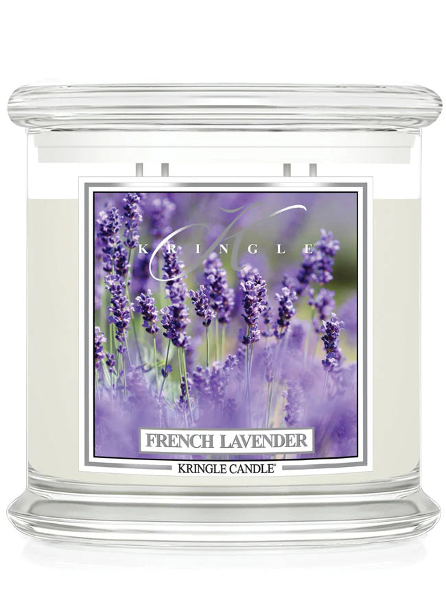 French Lavender XL Jar 4-Wick NEW! | Soy Candle - Kringle Candle Israel