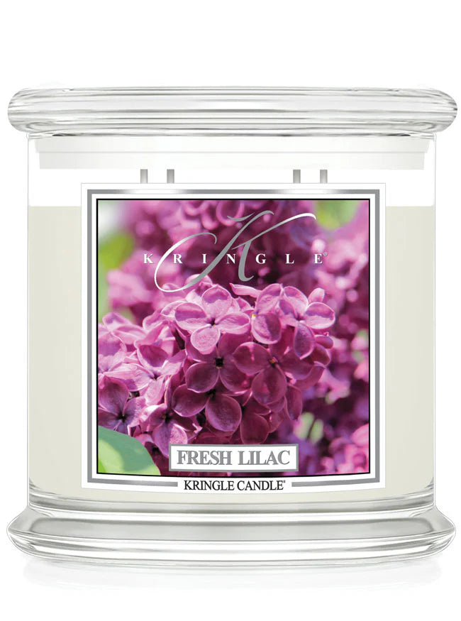 Fresh Lilac XL Jar 4-Wick NEW! | Soy Candle - Kringle Candle Israel