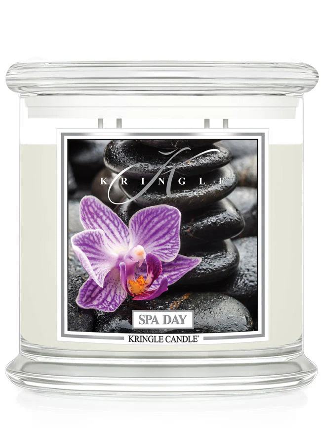 Spa Day XL Jar 4-wick NEW! | Soy Candle - Kringle Candle Israel