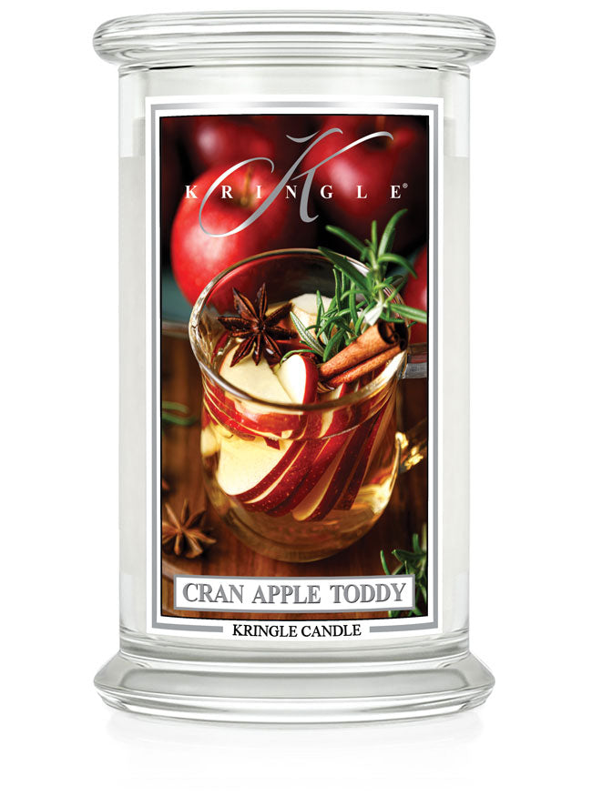 Cran Apple Toddy Large Jar NEW! | Soy Candle - Kringle Candle Israel