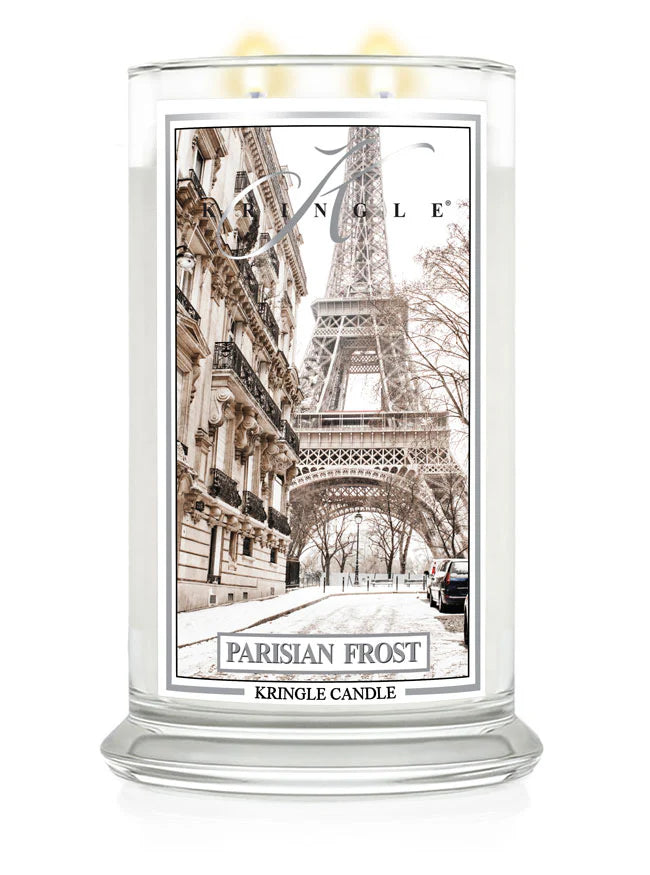 Parisian Frost Large Jar NEW! | Soy Candle - Kringle Candle Israel