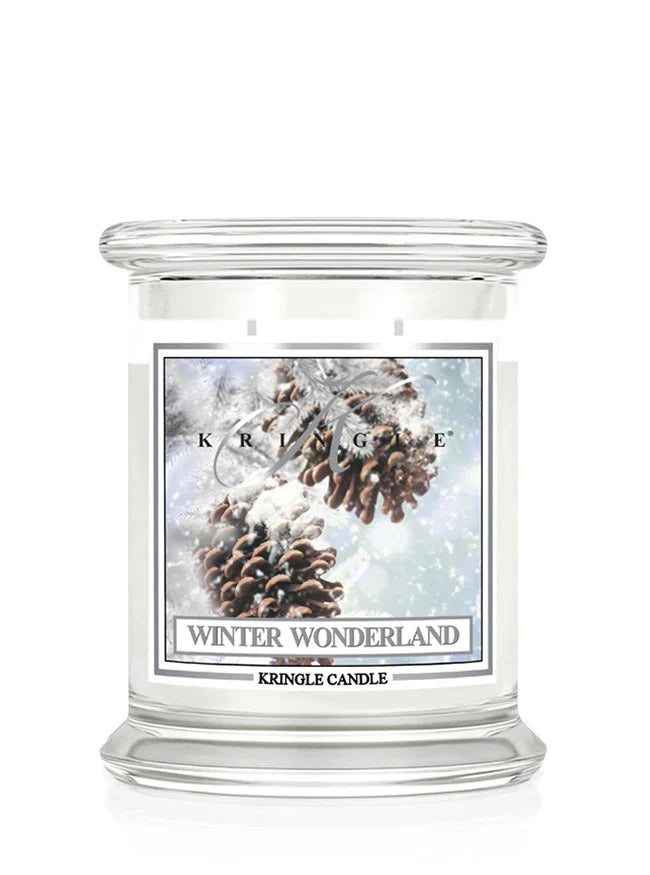 Winter Wonderland Medium Jar | Soy Candle - Kringle Candle Israel