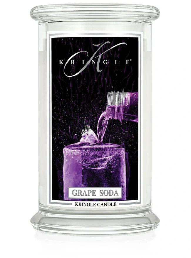 Grape Soda Large Jar NEW! | Soy Candle - Kringle Candle Israel