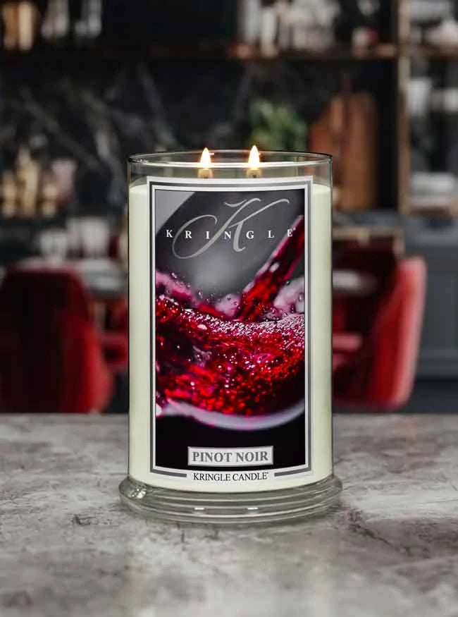 Pinot Noir Large Jar |  Soy Candle - Kringle Candle Israel