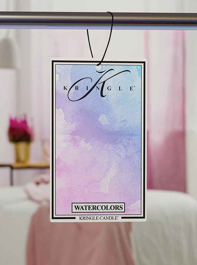 Watercolors NEW! | Air Freshener - Kringle Candle Israel