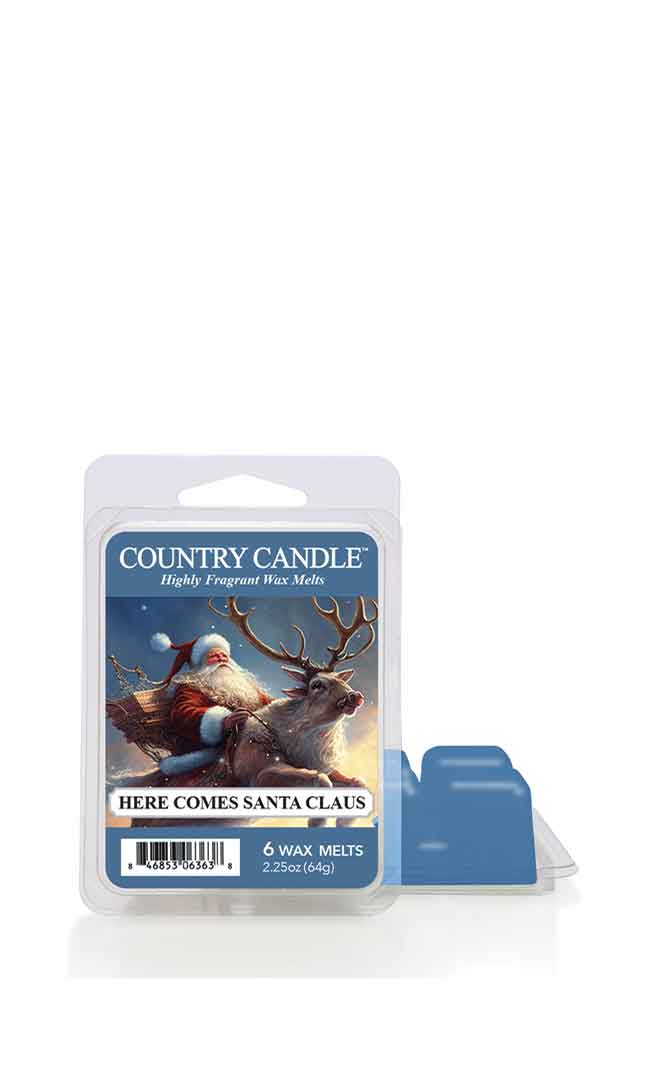 Here Comes Santa Claus | Wax Melt - Kringle Candle Israel